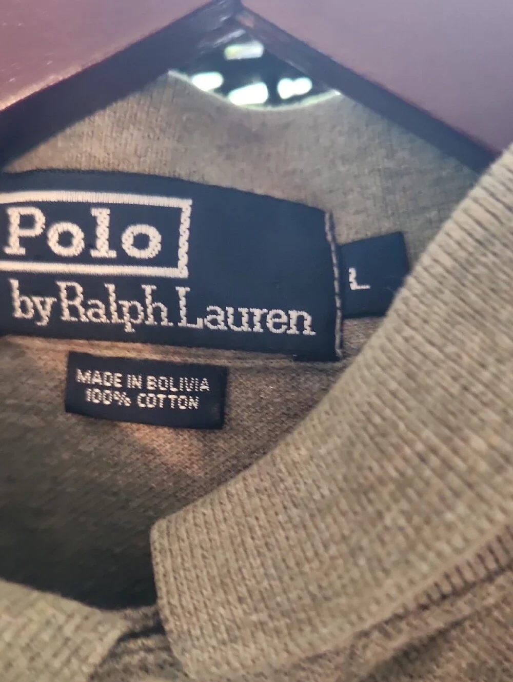 Polo by Ralph Lauren Olive Short Sleeve Henley Polo